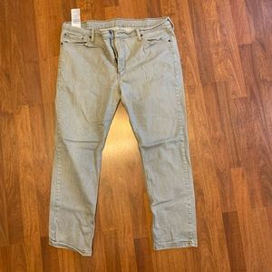 Levi's Men's 511 Slim Gray Denim Jeans 42 Waist 42x30